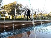 Treasurer Jim Chalmers arrives at Parliament House in Canberra on Tuesday. (Lukas Coch/AAP PHOTOS)